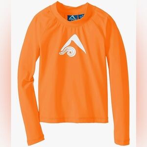Kanu Surf Vibrant Orange Kids Rashguard
